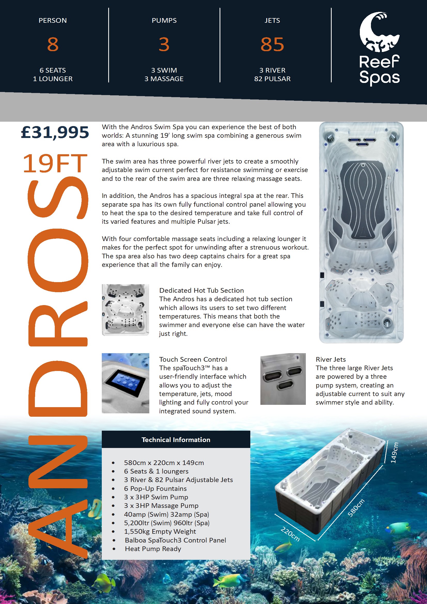 Reef Spas Andros